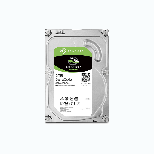 Seagate 2TB 3.5” SATA (BarraCuda)