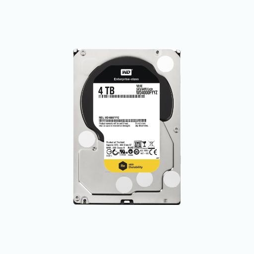 Western Digital 4TB 3.5” SATA Drive